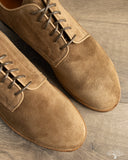 Viberg Navvy Cut Shoe - Bison Janus Calf Suede - Cantilever