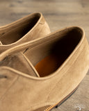 Viberg Savoy Shoe - Bison Janus Calf Suede - Cantilever