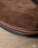 Viberg Savoy Shoe - Sepia Janus Calf Suede - 1905