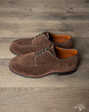 Viberg Savoy Shoe - Sepia Janus Calf Suede - 1905