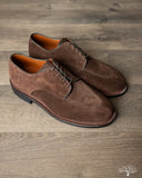 Viberg Savoy Shoe - Sepia Janus Calf Suede - 1905
