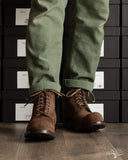 Viberg Service Boot - Chocolate Chamois Roughout - 310