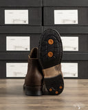Viberg Service Boot - Washed Brown Waxed Flesh - 310