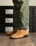 Viberg Uplands Boot - Peanut Papillon Suede - 1905