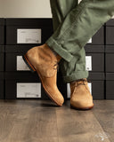 Viberg Uplands Boot - Peanut Papillon Suede - 1905