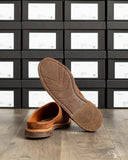 Viberg for Withered Fig Mule - Chestnut Calf Suede - 2030
