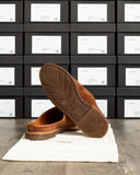 Viberg for Withered Fig Mule - Chestnut Calf Suede - 2030