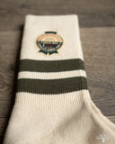 Cotton Pile Sock - Green