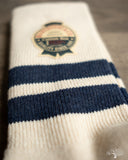 Cotton Pile Sock - Navy