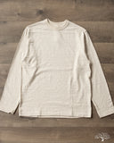 Warehouse Long-Sleeve Crew Neck T-Shirt - Oatmeal