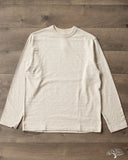Warehouse Long-Sleeve Crew Neck T-Shirt - Oatmeal