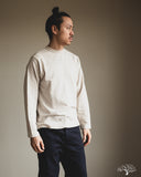 Warehouse Long-Sleeve Crew Neck T-Shirt - Oatmeal