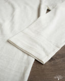 Warehouse Long-Sleeve Crew Neck T-Shirt - Off-White