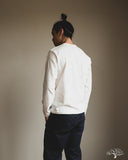 Warehouse Long-Sleeve Crew Neck T-Shirt - Off-White