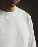 Warehouse Long-Sleeve Crew Neck T-Shirt - Off-White