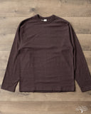 Warehouse Long-Sleeve Crew Neck T-Shirt - Sumikuro (Black)