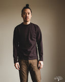 Warehouse Long-Sleeve Crew Neck T-Shirt - Sumikuro (Black)