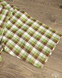 Warehouse Lot 3056 - Short-Sleeve Check Work Shirt - Brown/Green