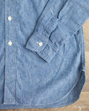Warehouse Lot 3064 - Ventilation Triple Stitch Chambray Work Shirt - Sax