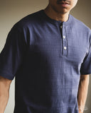 Warehouse Lot 4601 - Henley T-Shirt - Eggplant