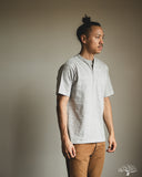 Warehouse Lot 4601 - Henley T-Shirt - Heather Grey