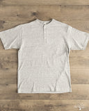 Warehouse Lot 4601 - Henley T-Shirt - Heather Grey