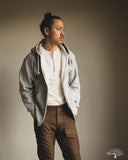 Warehouse Lot 487 - Reverse Weave Loopwheel Zip Hoodie - Heather Grey