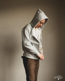Warehouse Lot 487 - Reverse Weave Loopwheel Zip Hoodie - Heather Grey