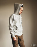 Warehouse Lot 487 - Reverse Weave Loopwheel Zip Hoodie - Heather Grey