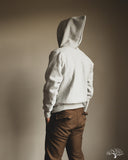 Warehouse Lot 487 - Reverse Weave Loopwheel Zip Hoodie - Heather Grey