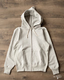 Warehouse Lot 487 - Reverse Weave Loopwheel Zip Hoodie - Heather Grey