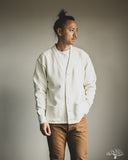 Warehouse Lot 498 - 4-Needle Sweat Cardigan - Beige