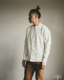 Warehouse Lot 498 - 4-Needle Sweat Cardigan - Beige