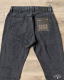 3sixteen CT-222xs - Classic Tapered Stonewash 12oz Double Black Selvedge Denim