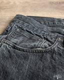 3sixteen CT-222xs - Classic Tapered Stonewash 12oz Double Black Selvedge Denim