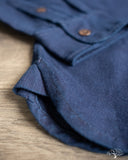 3sixteen for Withered Fig Crosscut Shirt - Natural Indigo Slub Canvas