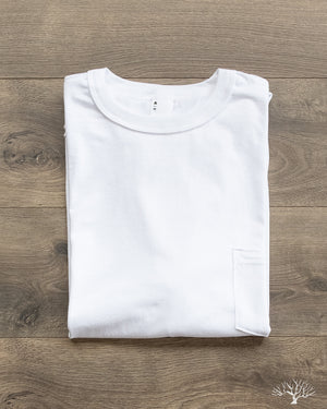 3sixteen Pima Cotton Pocket Tee - White