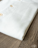 Merz b. Schwanen 206 Long Sleeve Henley - White
