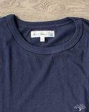 Merz b. Schwanen 1950s Organic Cotton Loopwheel Tee - Ink Blue