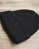 Câbleami Baby Alpaca Watch Cap - Black