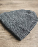 Câbleami Baby Alpaca Watch Cap - Gray