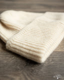 Cableami Baby Alpaca Watch Cap - Ivory