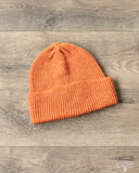 Câbleami Baby Alpaca Watch Cap - Orange