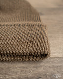 Cableami Linen Waffle Watch Cap - Army Brown