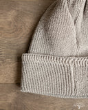 Cableami Linen Waffle Watch Cap - Gray
