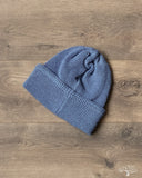 Cableami Linen Waffle Watch Cap - Lt. Blue