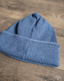 Cableami Linen Waffle Watch Cap - Lt. Blue