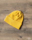 Cableami Linen Waffle Watch Cap - Yellow