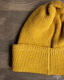 Cableami Linen Waffle Watch Cap - Yellow