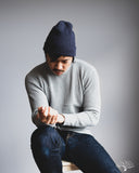 Dehen Wool Watch Cap - Centennial Blue